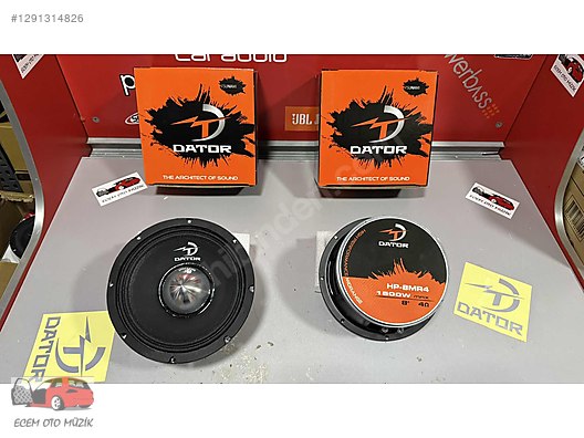 Hoparlör / Midrange / DATOR TSUNAMI 1500 WALT 650 RMS 20 CM