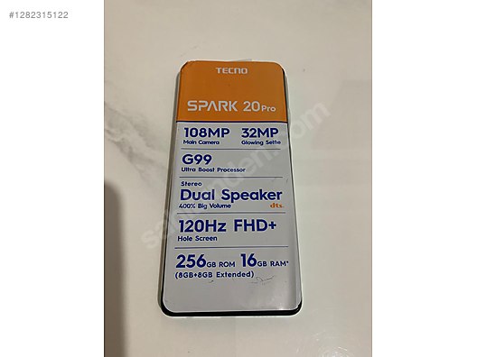 Used & Brand New Items / Cell Phones & Accessories / Cell Phones / Tecno / Spark 20 Pro
