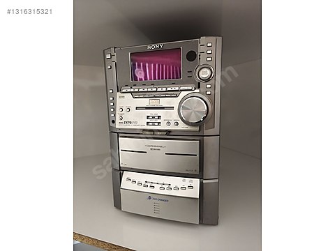 SONY ZX70 MÜZİK SETİ GÖVDESİ - İkinci El Sony Müzik Seti & Teyp