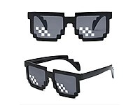 Minecraft Periferik Mozaik Gözlük Güneş Gözlüğü