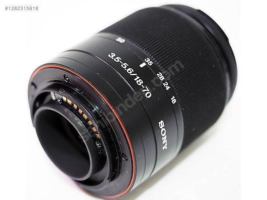 Lensler / Sony DT 18-70mm f/3.5-5.6 Macro Lens (Sony A) sahibinden