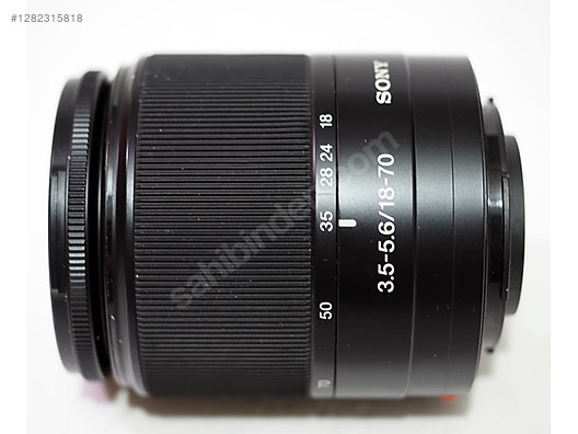 Lensler / Sony DT 18-70mm f/3.5-5.6 Macro Lens (Sony A) sahibinden