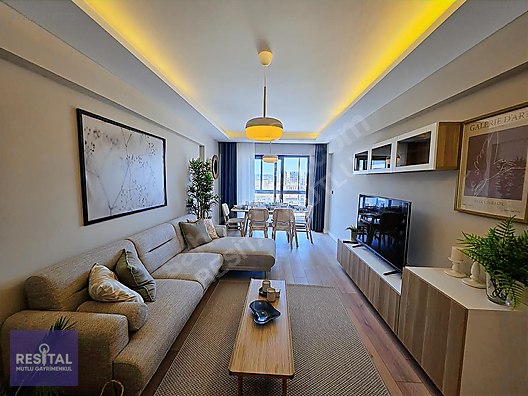 RS MUTLU KAYAPA'DA 2+1 SOSYAL DONATILI 112M² SATILIK DAİRE