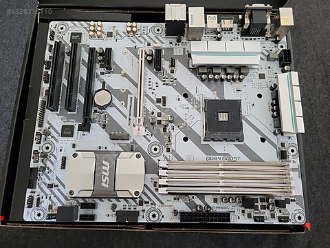 Msi B350 Tomahawk Arctic Anakart- Ryzen 1600x İşlemci - AMD Fan