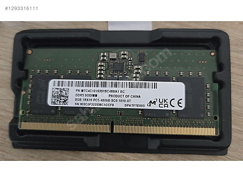 メモリー8GB 1Rx16 PC5-4800B-UCO-1010-XT メモリ PC5-4800B 16GB（8GB × 2 デスクトップPC用メモリ - メルカリ