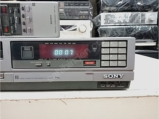 Sony SONY SL C30CH BETEMAX VIDEO CASSETTE RECORDER Sahibindenda 