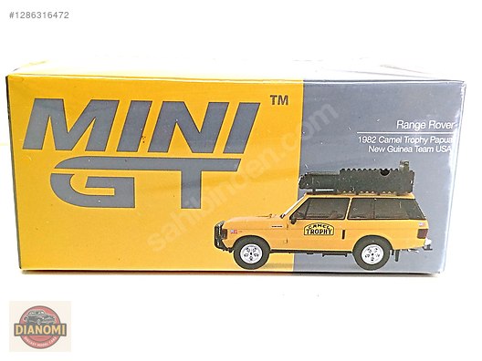 1:64 minigt/ range rover 1982 Camel trophy papua on sahibinden.com