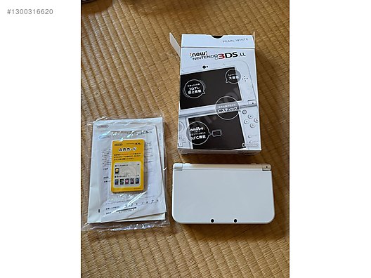 New Nintendo 3DS LL Pearl White Edition (Japonya Version
