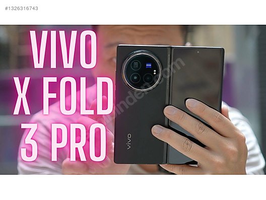 512 GB Siyah Vivo X Fold 3 Pro Cep Telefonu - 1326316743