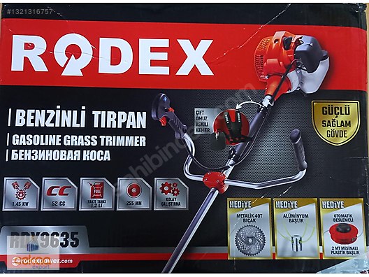 RODEX RDX9635 Benzinli Yan Tip Tırpan sahibinden.comda - 1321316757