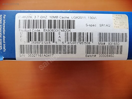 Used & Brand New Items / Computers / Desktops / Desktop Components / Processors