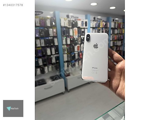 Apple / iPhone X / İPHONE X BEYAZ 256 GB PİL 80 HATASIZ HERŞEY