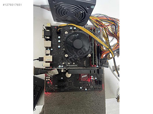 Masaüstü Bilgisayar - Anakart MSI B250M GAMING PRO Intel B250 Soket 1151 DDR4 2400 M.2 Anakart Anakart Anakart