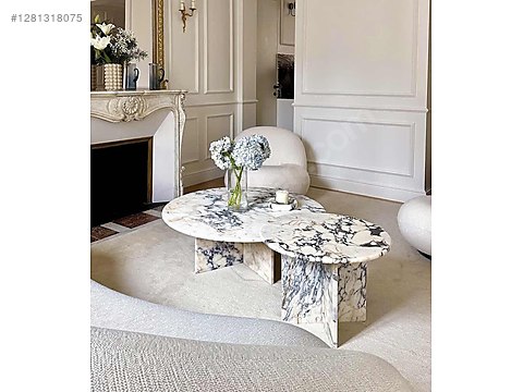化*士様 国産化石 メタプラ　２６０６２９－０２ Living Room / Menekşe Mermer İkili Orta Sehpa Seti on sahibinden