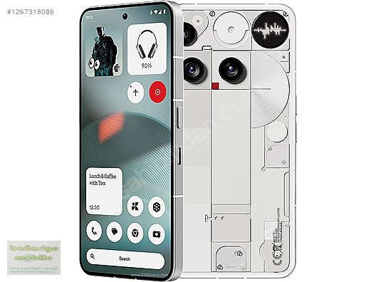 512 GB Beyaz Nothing Phone (3) Cep Telefonu - 1267318086