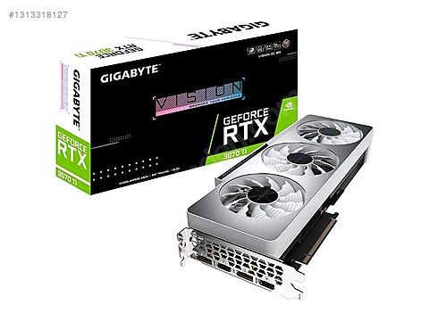 【希少/12GB】GIGABYTE RTX 3070Ti VISION ジャンク Gigabyte RTX 3070 Ti Vision OC 8GB | Beyaz sahibinden.comda