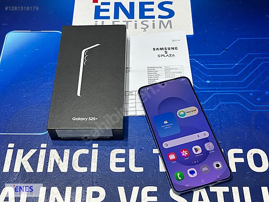 256 GB Lacivert Samsung Galaxy S25+ Cep Telefonu - 1281318179