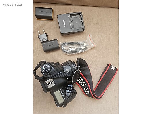 DSLR / Canon / EOS 6D / canon 6d + 50mm 1.8 stm lens sahibinden