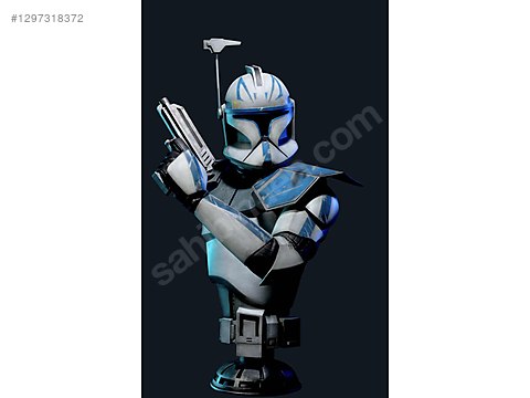 SIDESHOW STAR WARS CAPTAIN REX LEGENDARY SCALE #200148 sahibinden