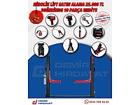 LİFT 4 TON HİDROLİK ALANA YANINDA 10 PARÇA HEDİYE #1279318656