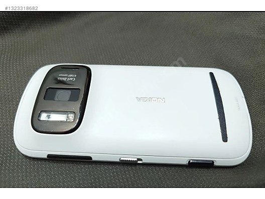 【美品】 Nokia 808 Preview 16 GB Beyaz Nokia 808 PureView Cep Telefonu - 1323318682