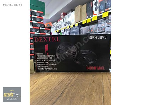 Hoparlör / Midrange / DEXTEL DEX-850PRO 20CM MİDRANGE 1400W 160W