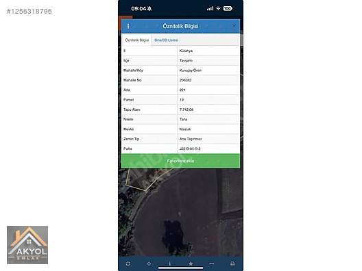 ^^AKYOL EMLAKTAN KURUÇAY'DA SATILIK TARLA^^ #1256318796