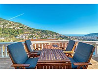 Alanya Tepede Kale ve Deniz Manzaralı, 3+1 Lüks Daire