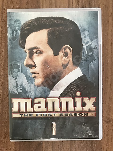 MIKE CONNORS MANNİX THE FIRST SEASON INGLIZCE 6 DVD NADIR