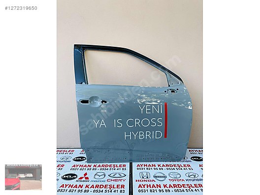 修平 TOYOTA COROLLA CROSS HATASIZ BOYASIZ KAPI SAĞ ÇIKMA - İlan ve