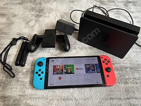 Çipli Nintendo Switch OLED 64Gb + 128GB sahibinden.comda - 1317319731