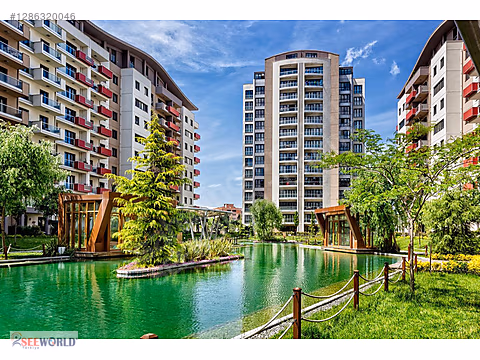 SEEWORLD SİNPAŞ LİVA TURKUAZ ÖZEL DEKORLU 1+1 70m2 KİRALIK liva #1286320046