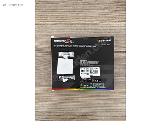GSKILL 64GB (2x32GB) TZ5 Neo RGB DDR5 6000MHz CL36 AMD EXPO RAM