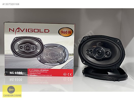 Navigold NG 6500 960 Watt 6x9 cm 4 Yollu Oval Oto Hoparlör
