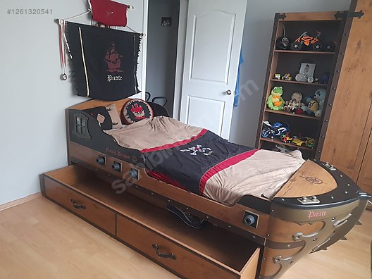 Yatak Odası Takımı / pirate gemi korsan çilek çocuk yatak