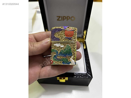 Zippo Limited KITSUNE (DOKUZ KUYRUKLU TİLKİ) ALTIN KAPLAMA on