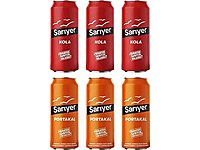 SARIYER 330 ML KUTU KOLA VE ÇEŞİTLERİ.