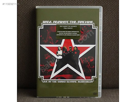 Rage Against The Machine Live At The Grand Olympic Cd