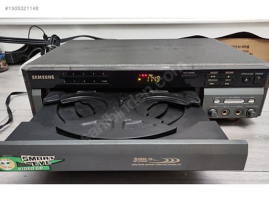 SAMSUNG SMART EYE 3 DİSK SÜPER VCD KOLEKSİYONLUK KUMANDALI on