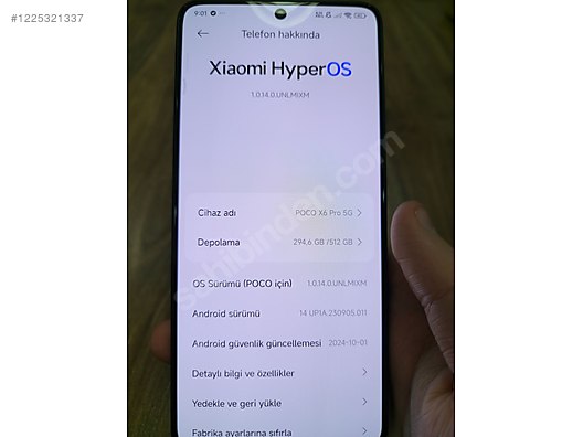 İkinci El ve Sıfır Alışveriş / Cep Telefonu & Aksesuar / Cep Telefonu / Xiaomi / Poco X6 Pro