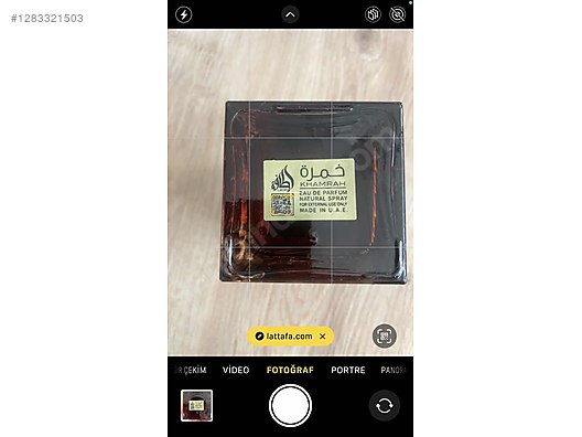 LATTAFA KHAMRAH QAHWA 100 ML - Lattafa 100 ml Erkek Parfüm