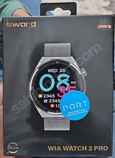 sword WIA WATCH 2 PRO SIFR KAPALI KUTU JELATİNİ AÇILMAMIŞ