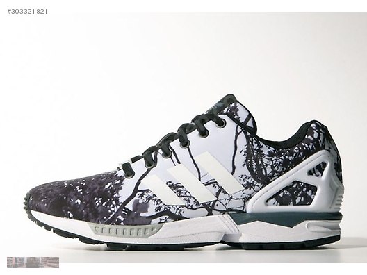adidas zx flux tree print