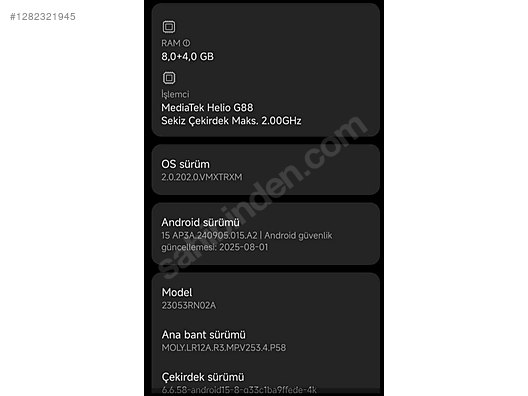 Used & Brand New Items / Cell Phones & Accessories / Cell Phones / Xiaomi / Redmi 12