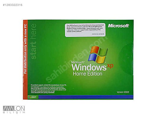Microsoft Windows XP Home Oem Türkçe sahibinden.comda - 1283322316