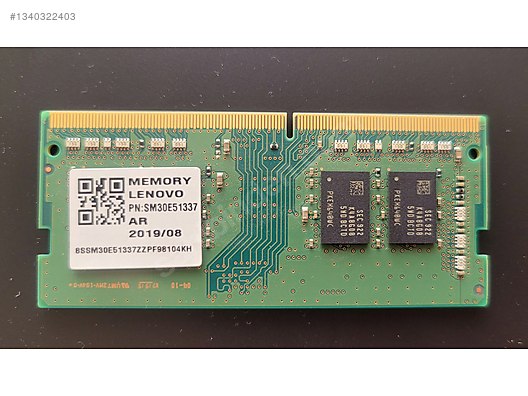 Samsung 8GB DDR4-2666 SODIMM Notebook RAM on sahibinden.com