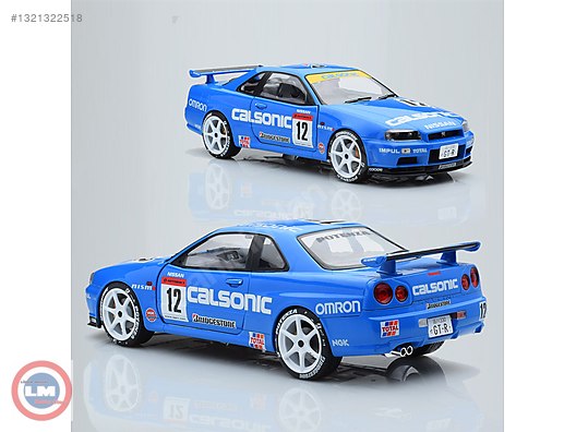 1:18 Solido 2000 Nissan Skyline GT-R R34 #12, Lider Model'den on