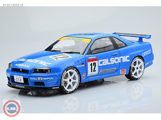 (かわむら) 1/18 Nissan Skyline 2000 GT-ES 1:18 Solido 2000 Nissan Skyline GT-R R34 #12, Lider Model'den on