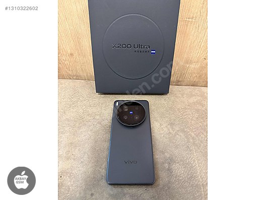 1 TB Siyah Vivo X200 Ultra Cep Telefonu - 1310322602