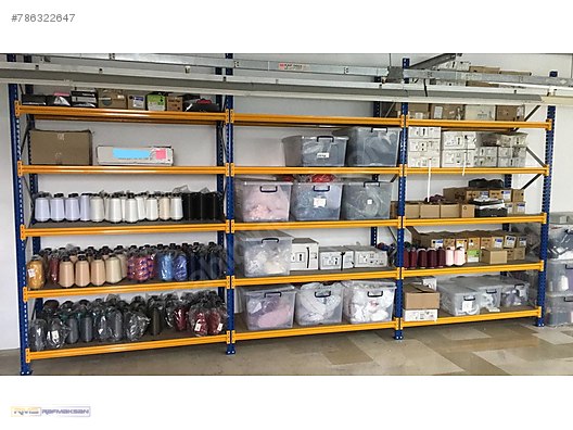 HAFİF TİP DEPO RAFI - YEDEK PARÇA GARANTİLİ - Sanayi Makineleri ve endüstri ekipmanları sahibinden.com'da